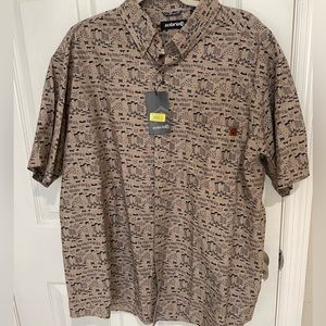 Solaris short sleeve button down